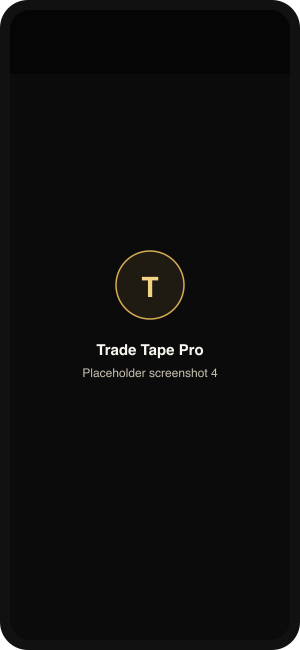 Trade Tape Pro screenshot